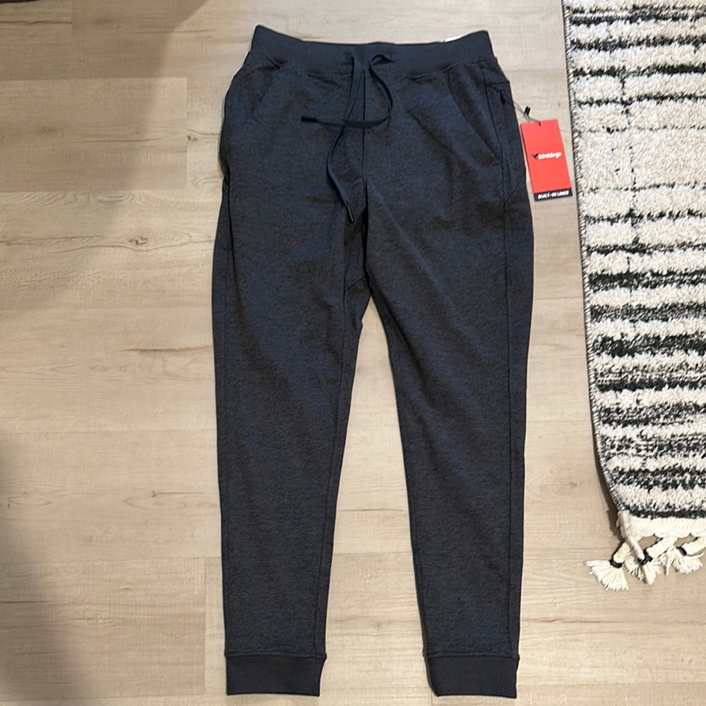 NWT Birddog Gray Jogger Pants, Small